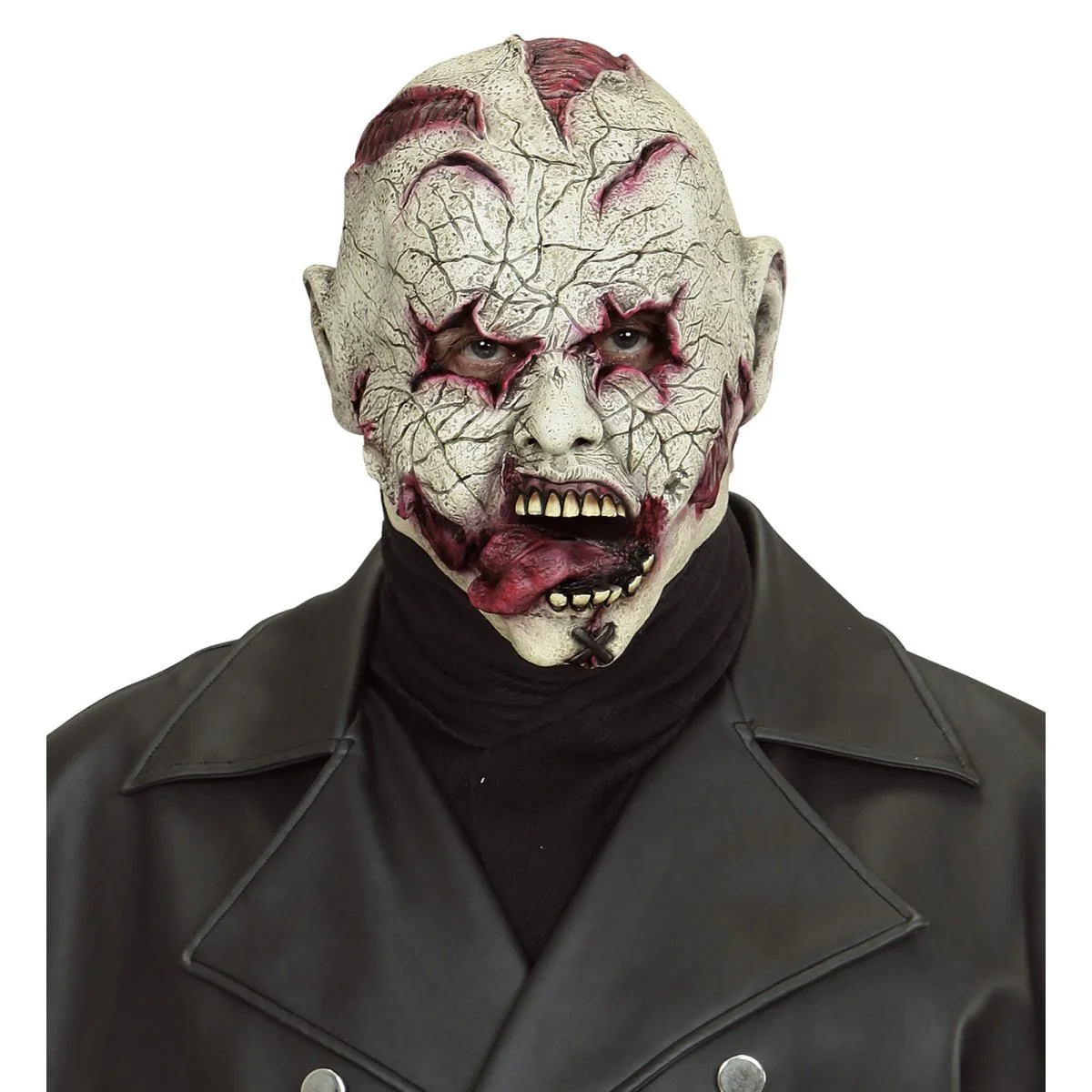 Halloween Masker Horror Clown Met Bloed - Image 2