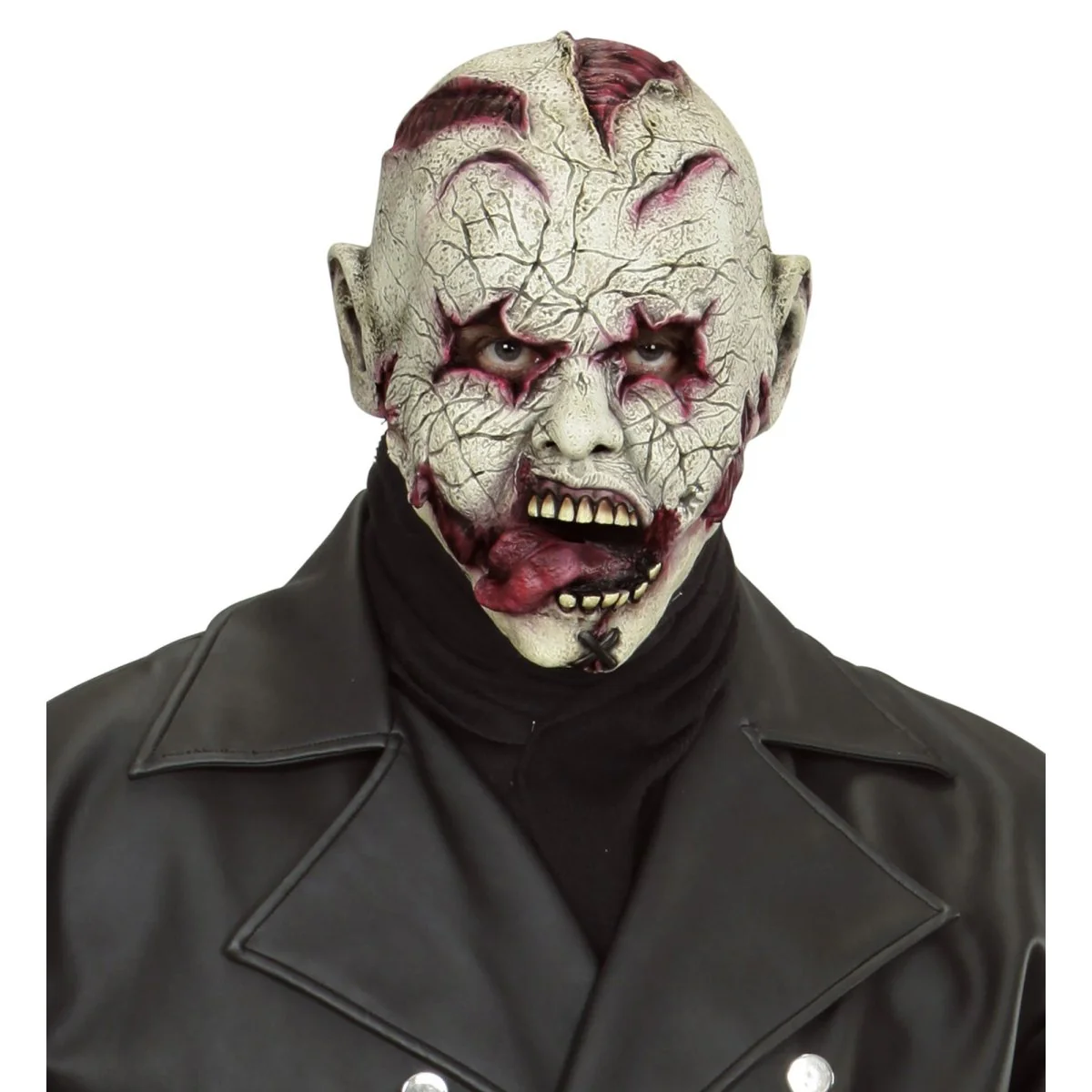 Halloween Masker Horror Clown Met Bloed - Image 3