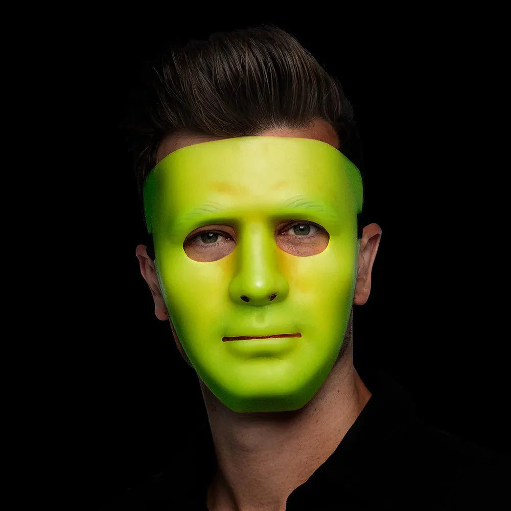 Halloween Masker Mime Glow In The Dark - Image 3