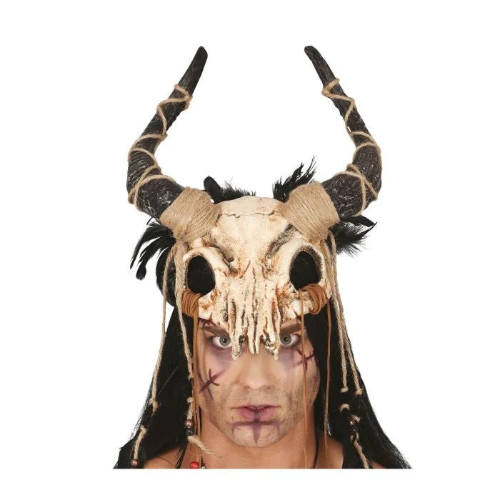 Halloween Masker Ram Schedel - Image 2