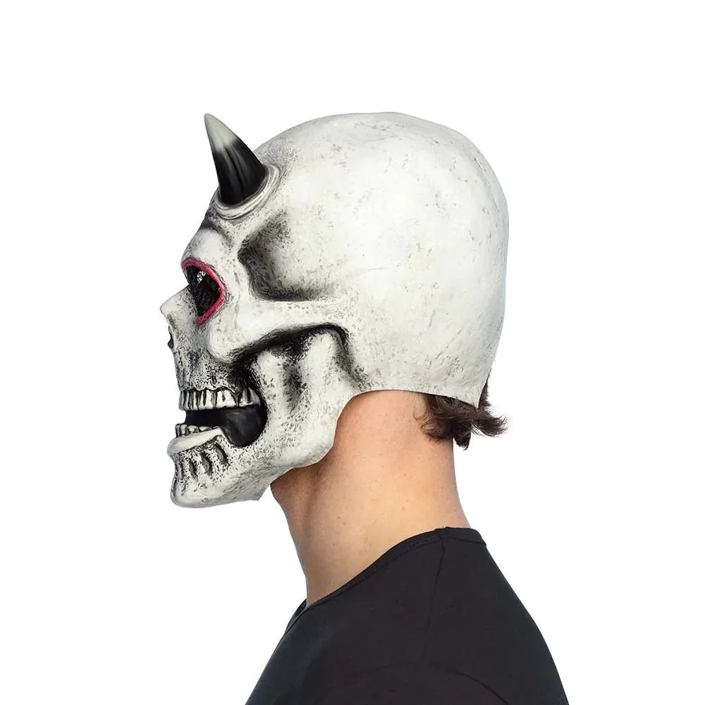 Halloween Masker Schedel Duivel - Image 3