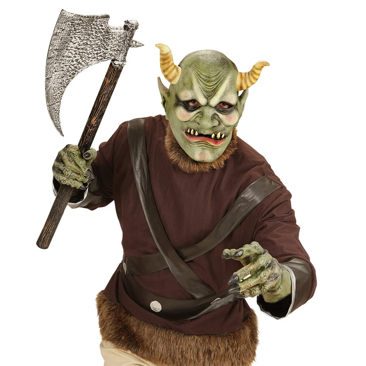 Halloween Masker Slechte Orc - Image 2