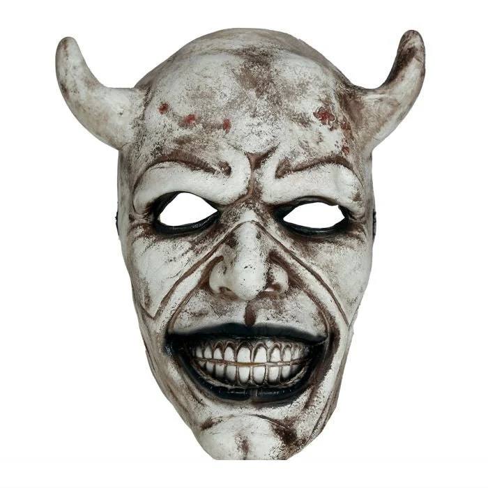 Halloween Masker Wit Duivel - Image 3