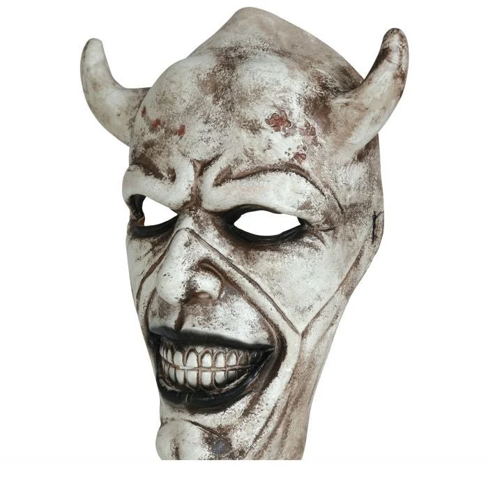Halloween Masker Wit Duivel - Image 5
