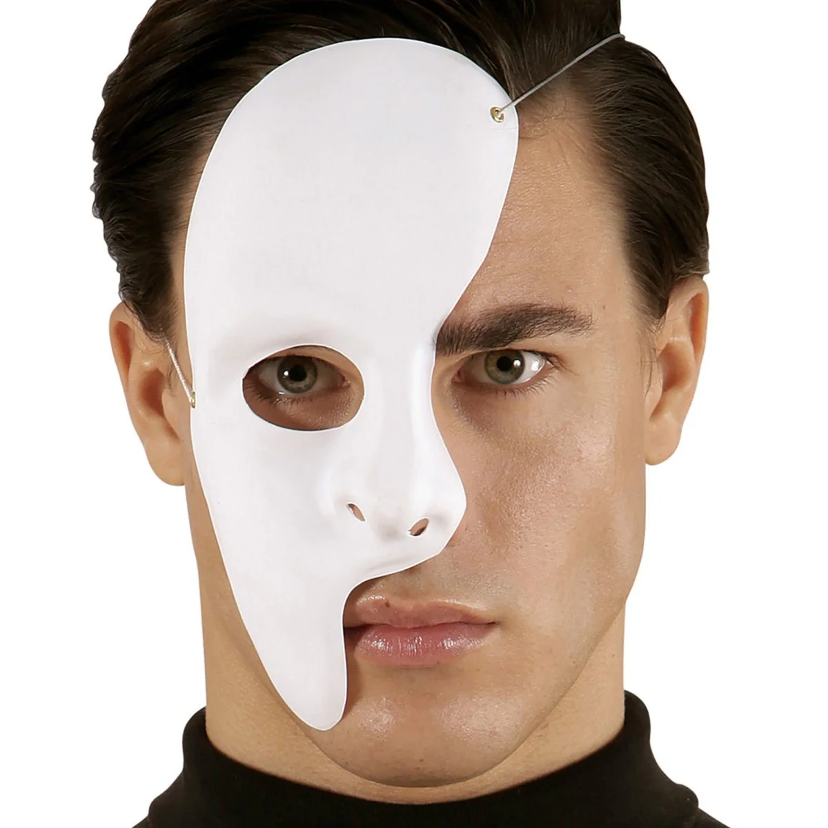 Halloween Masker Wit Half