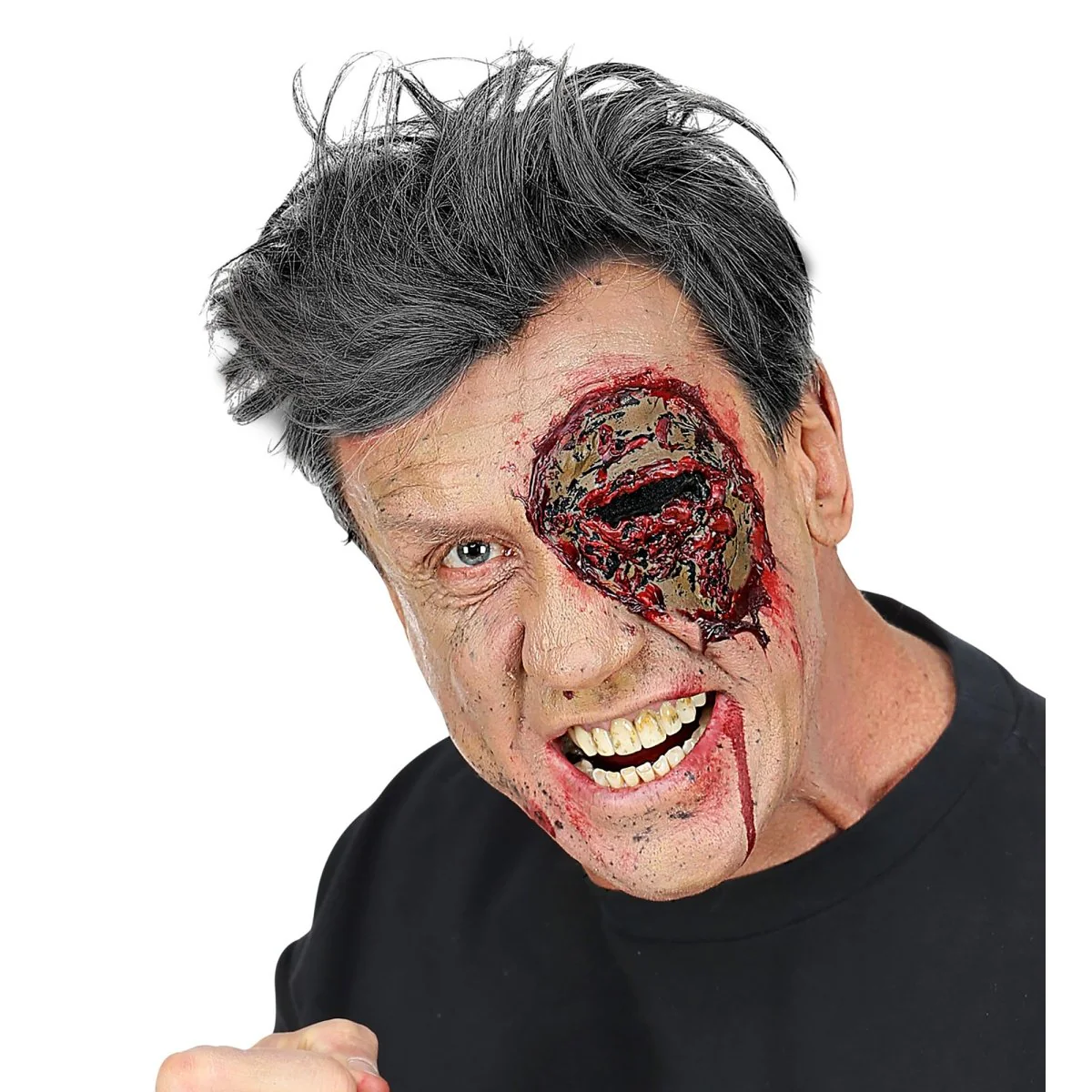 Halloween Masker Zombie Oog - Image 5