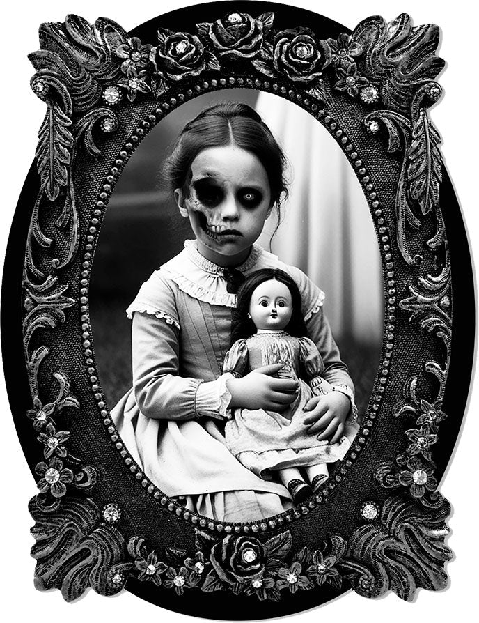 Halloween Muursticker Horror Pop 30cm
