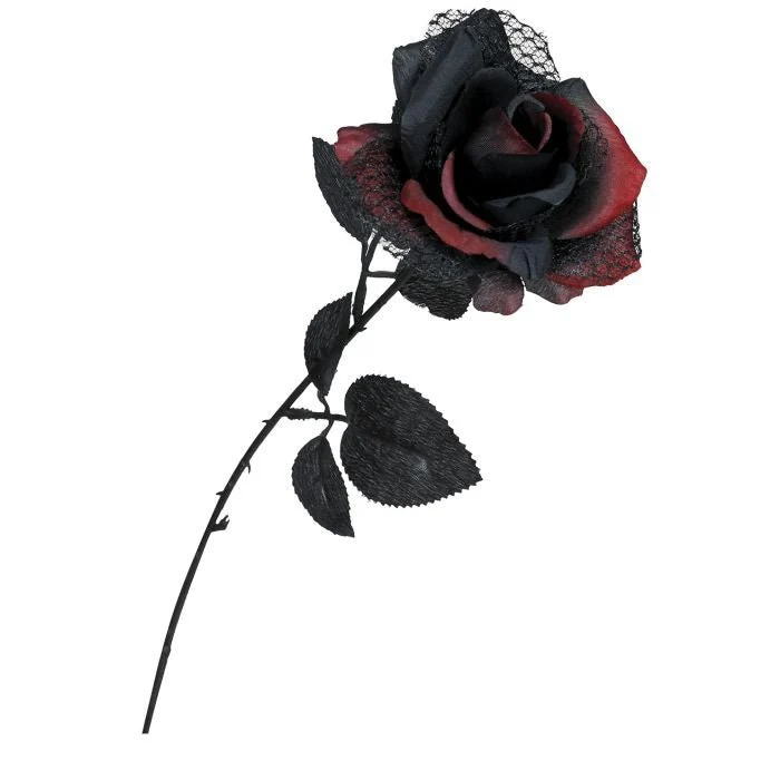 Halloween Nep Bloem Roos 40cm - Image 2