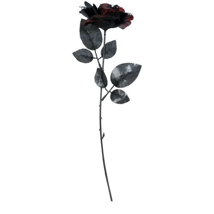 Halloween Nep Bloem Roos 40cm - Image 3