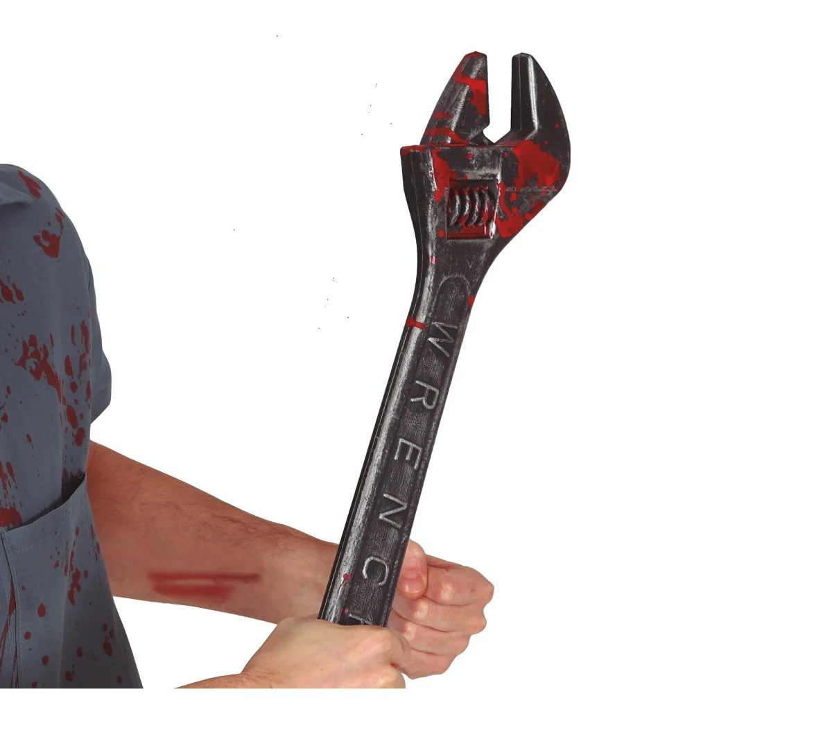Halloween Nep Breekijzer Met Bloed 45cm - Image 2
