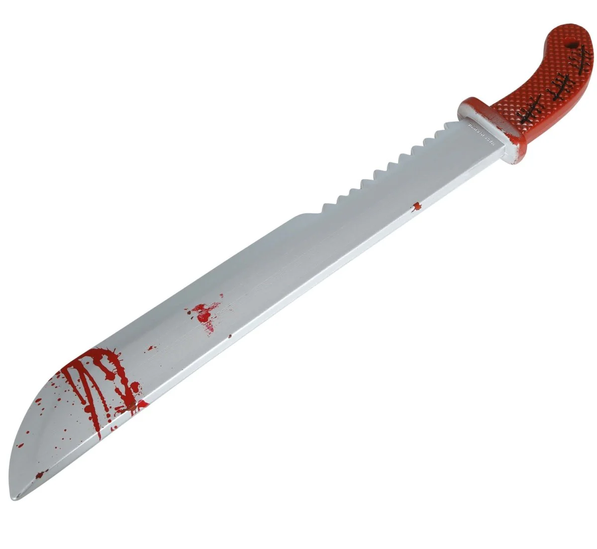 Halloween Nep Machete Met Zaag 60cm - Image 3