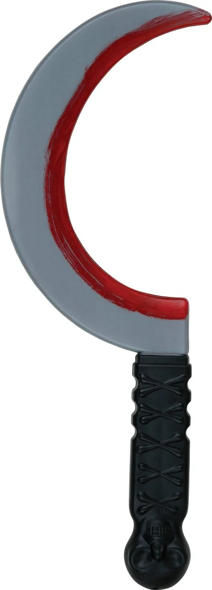 Halloween Nep Mes Sikkel 35cm