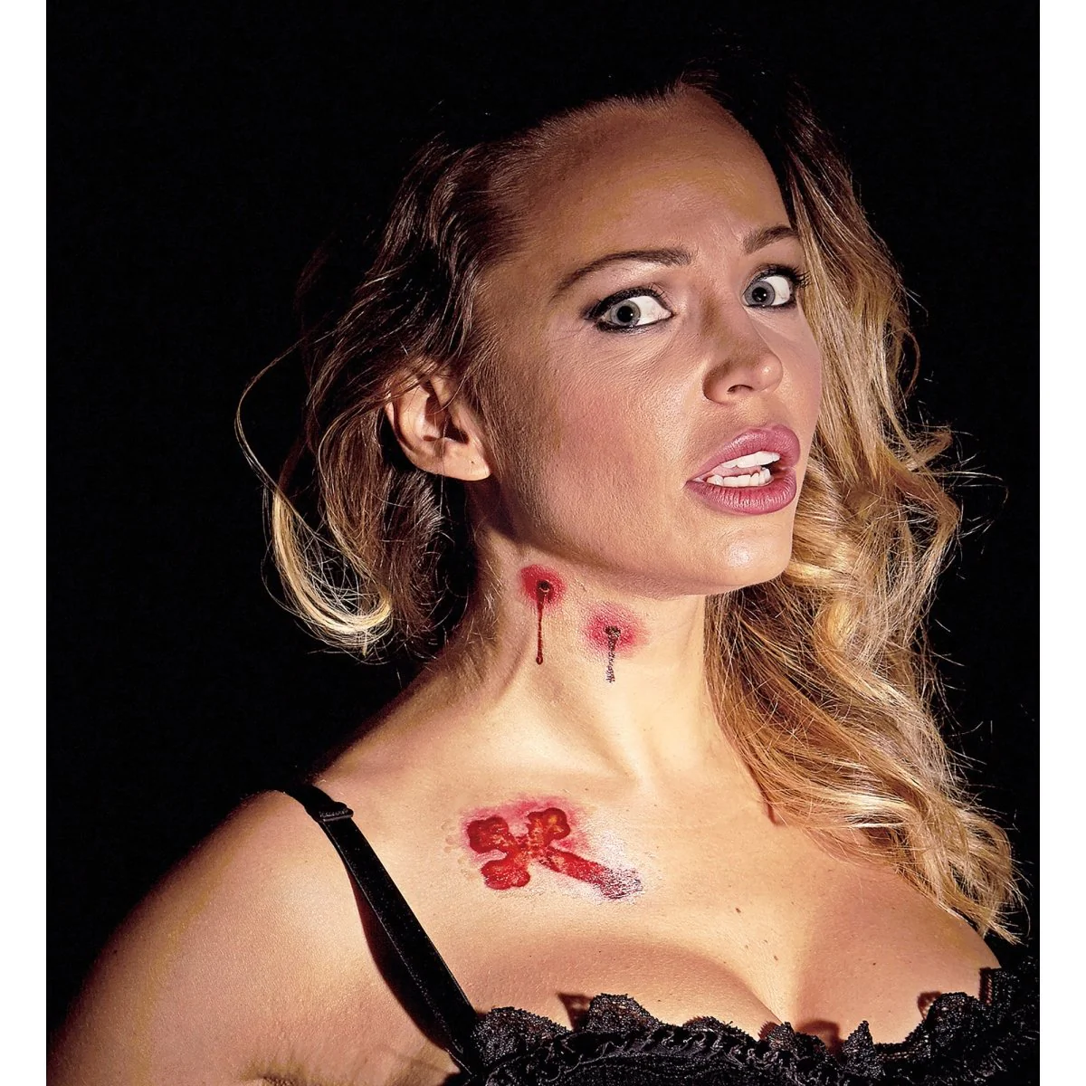 Halloween Nep Tattoos Vampierebeten - Image 3