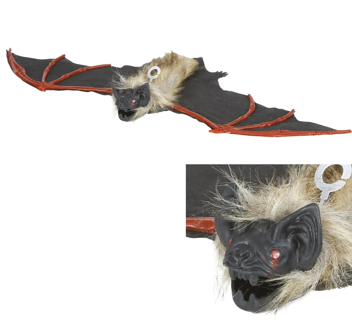 Halloween Nep Vleermuis 38cm - Image 2