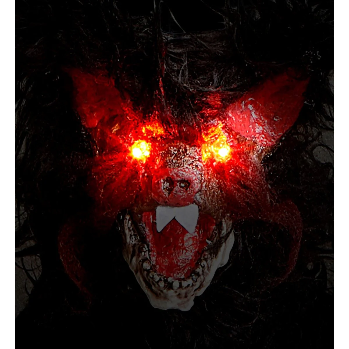Halloween Nep Vleermuis Met Licht 89cm - Image 3