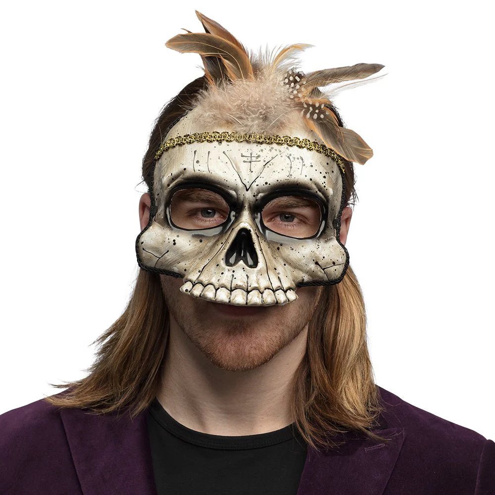 Halloween Oogmasker Voodoo Damballa