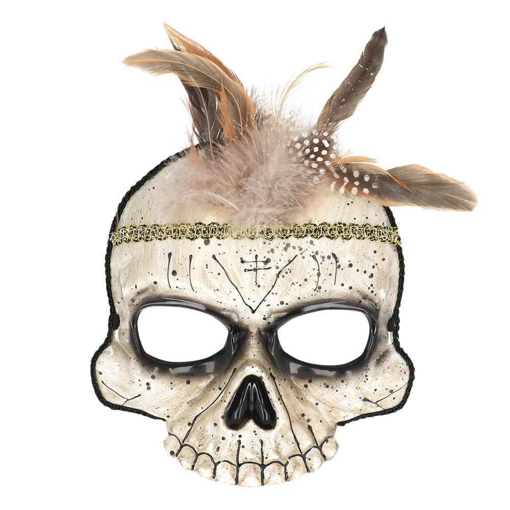 Halloween Oogmasker Voodoo Damballa - Image 2