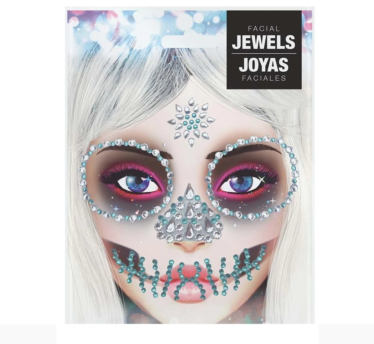 Halloween Plak Diamantjes Groen - Image 3