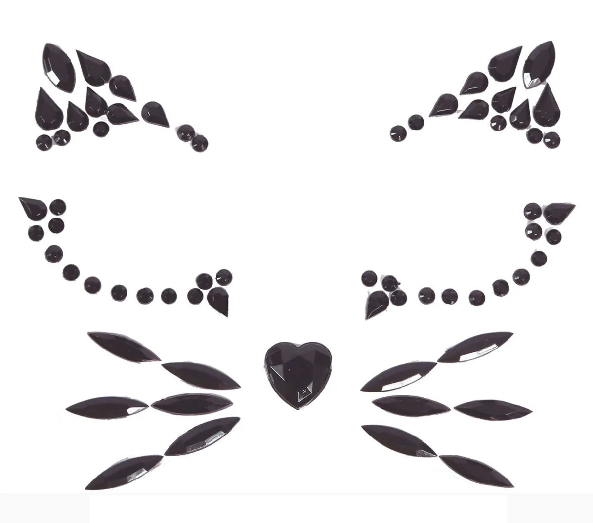 Halloween Plak Diamantjes Kat - Image 3