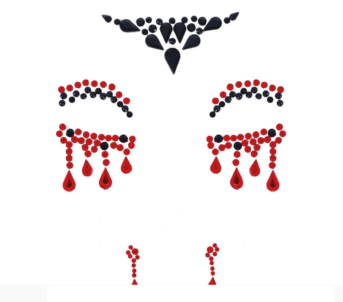 Halloween Plak Diamantjes Vampier - Image 3