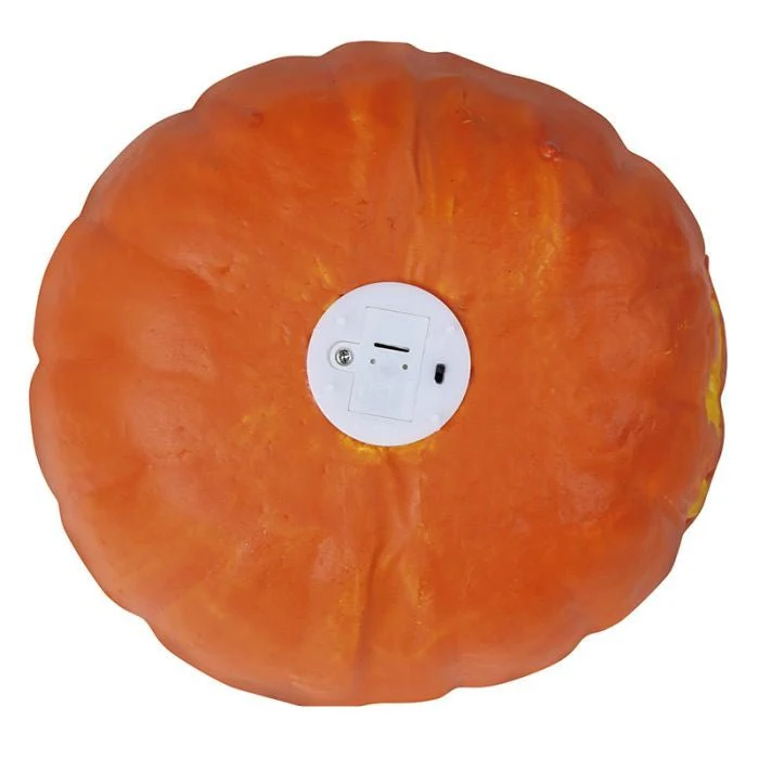 Halloween Pompoen Licht Oranje 16cm - Image 5