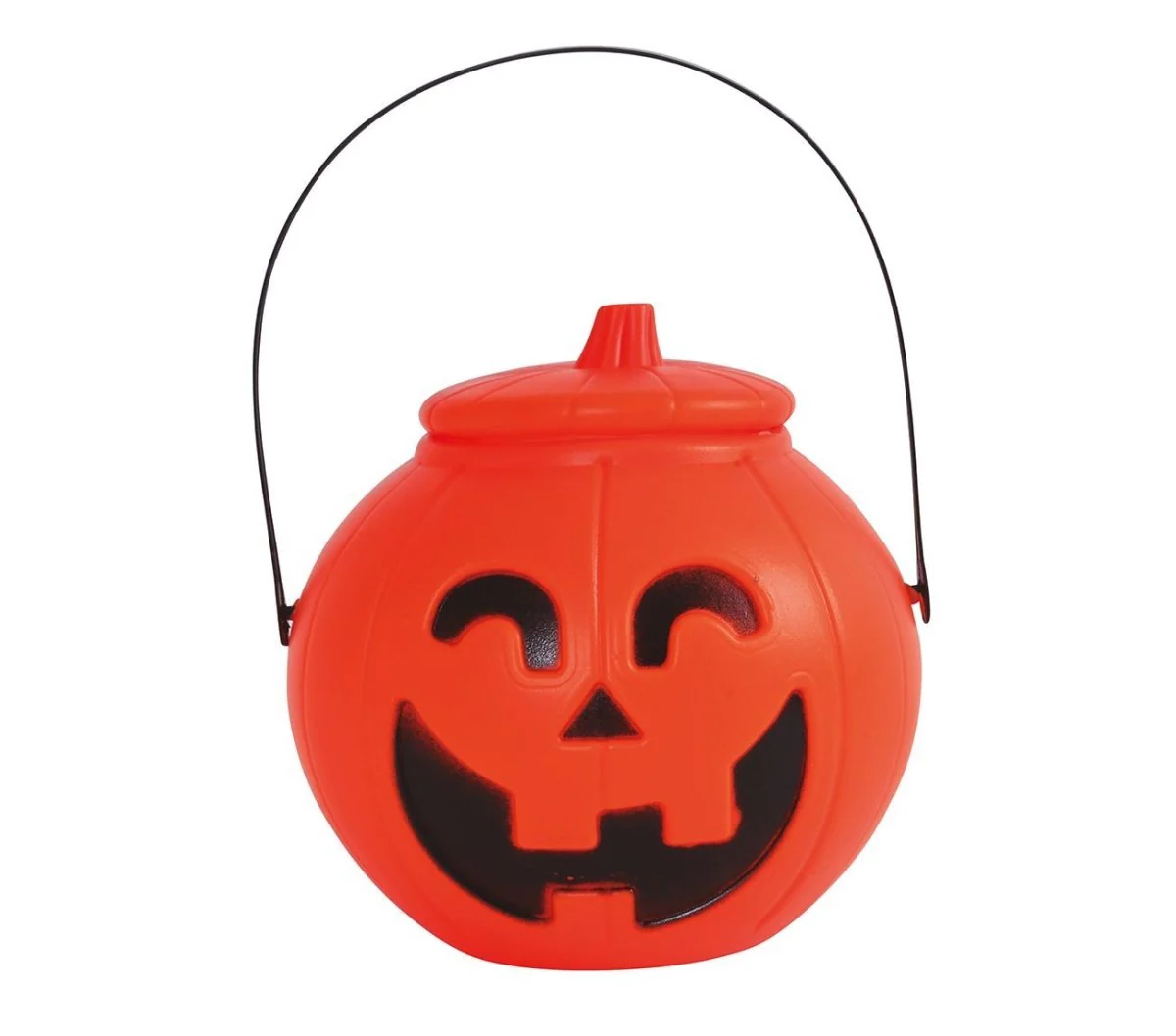 Halloween Pompoen met Deksel 17cm - Image 2