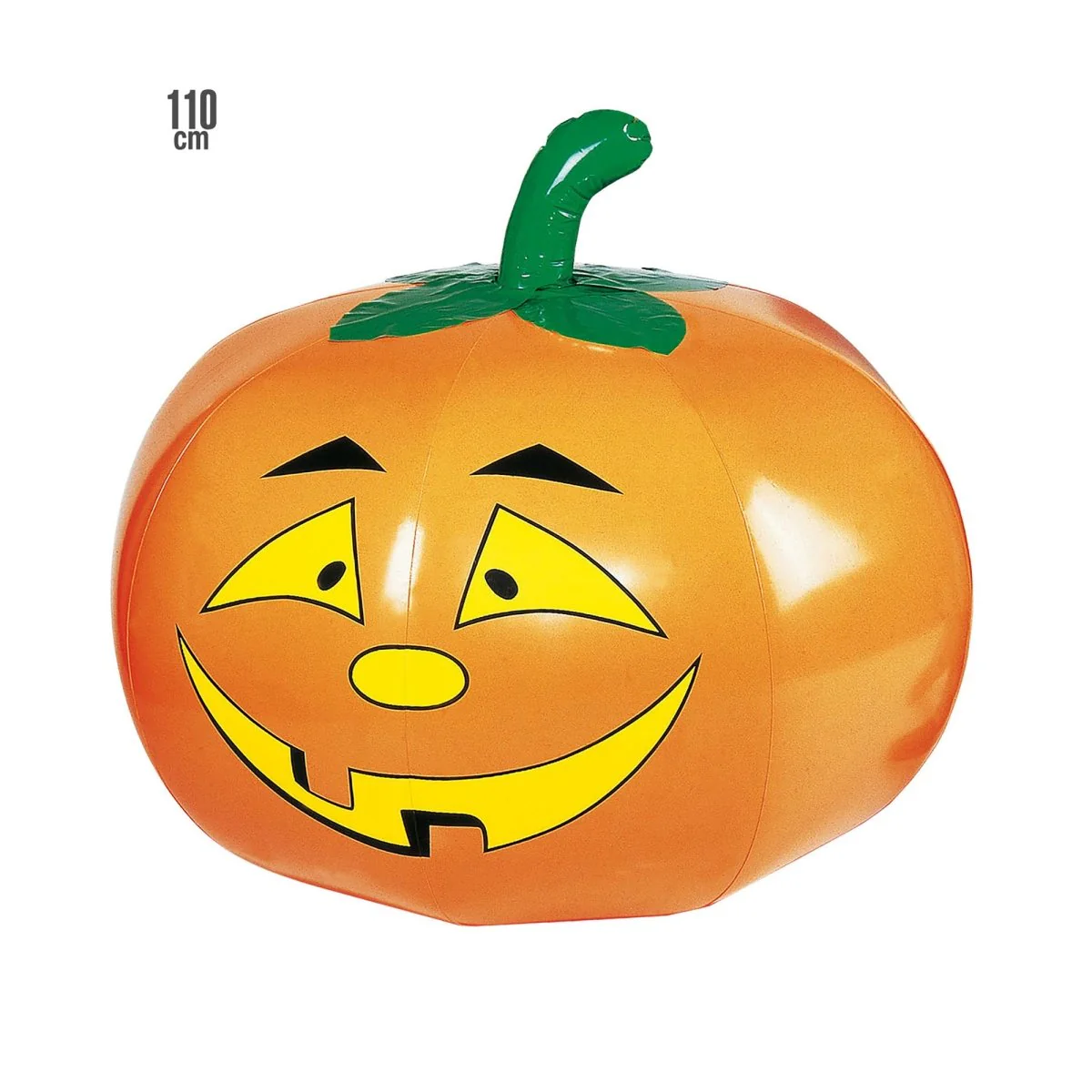 Halloween Pompoen Opblaasbaar 1,10m - Image 2