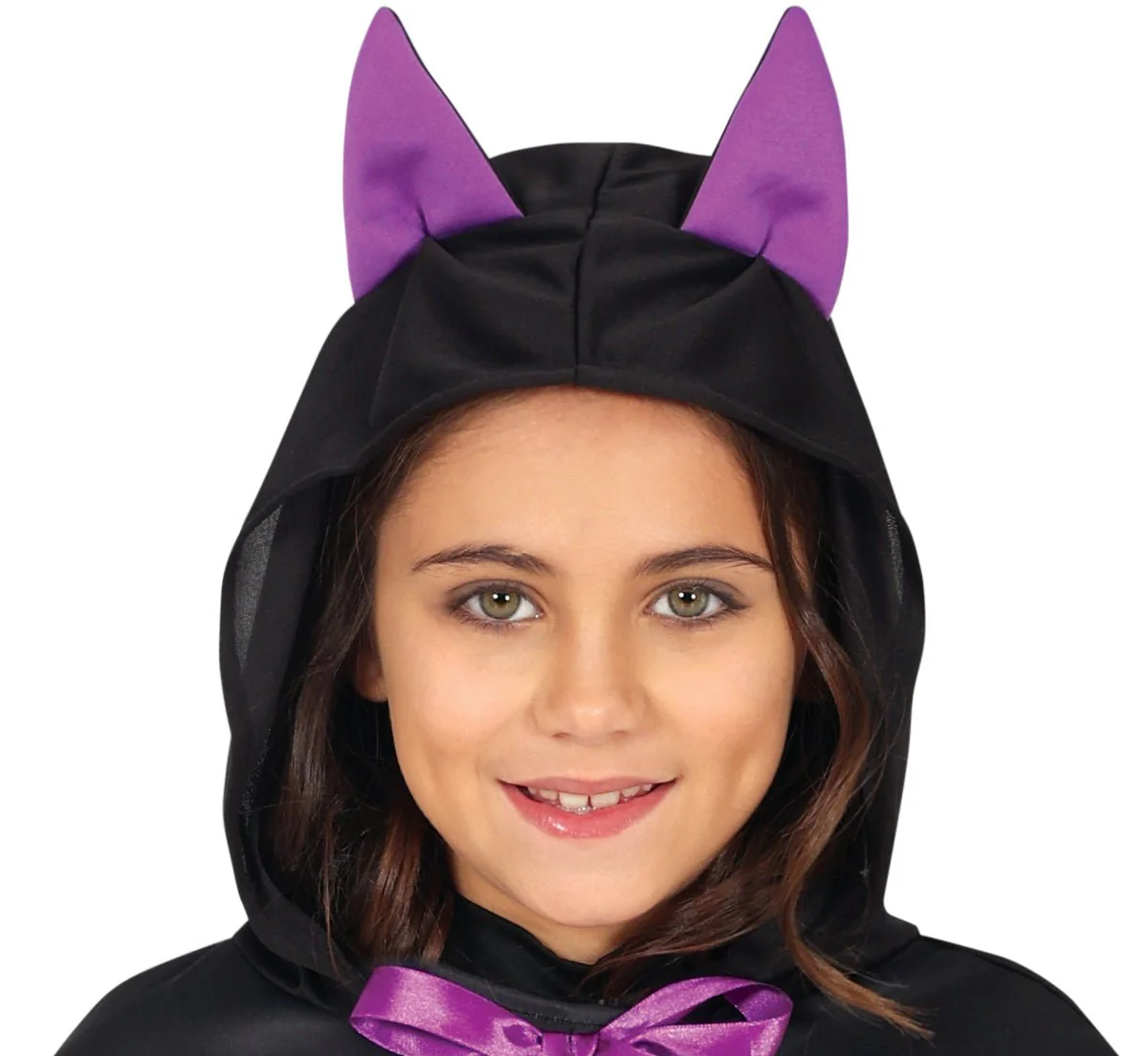 Halloween Poncho Meisje Vleermuizen - Image 3