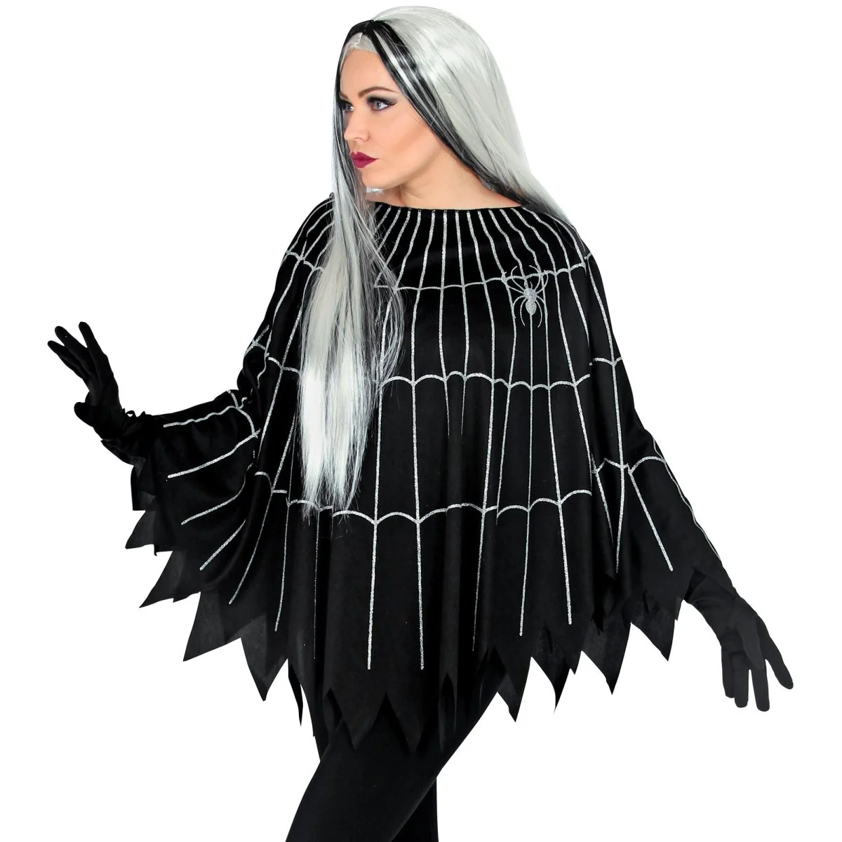 Halloween Poncho Spinnenweb - Image 2