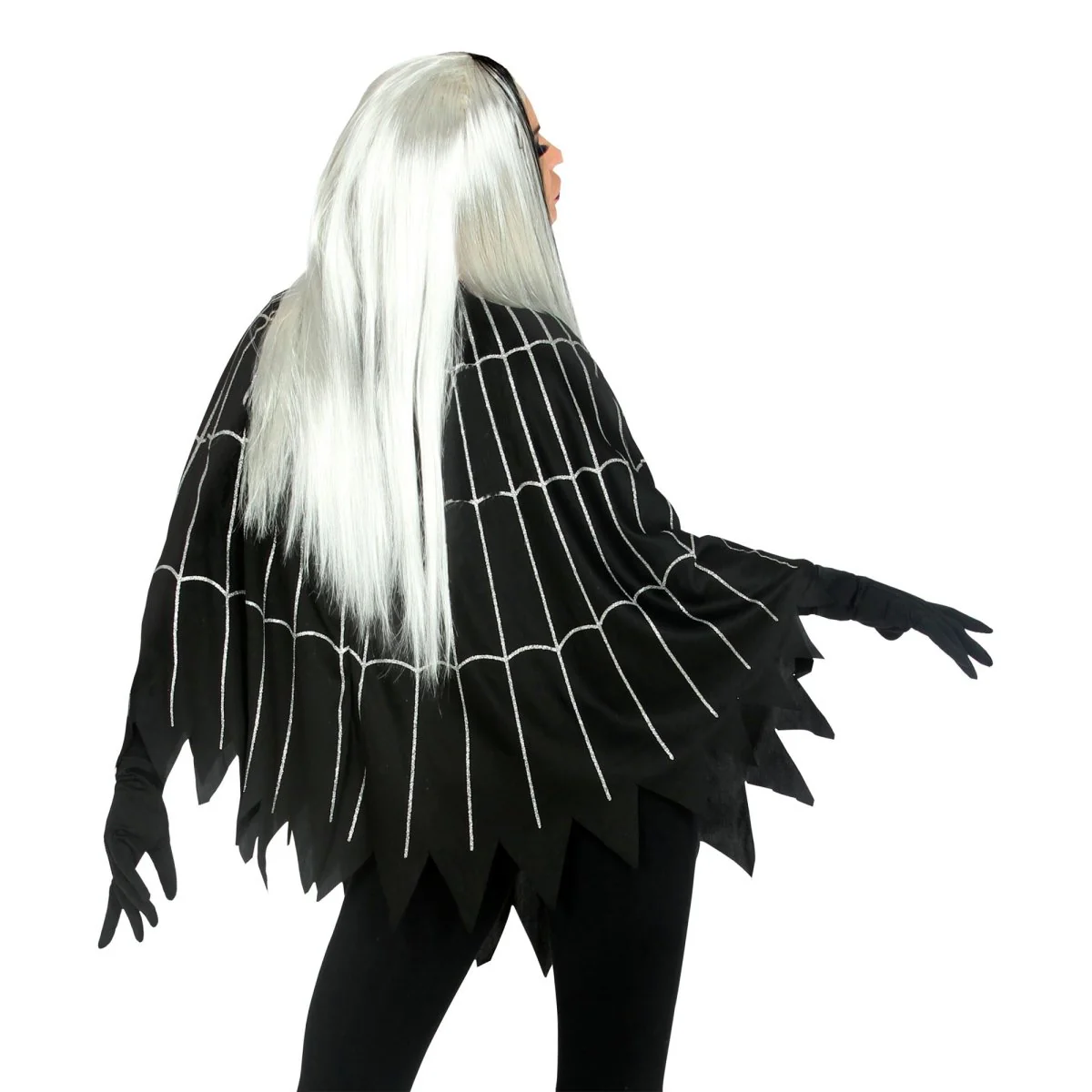 Halloween Poncho Spinnenweb - Image 4