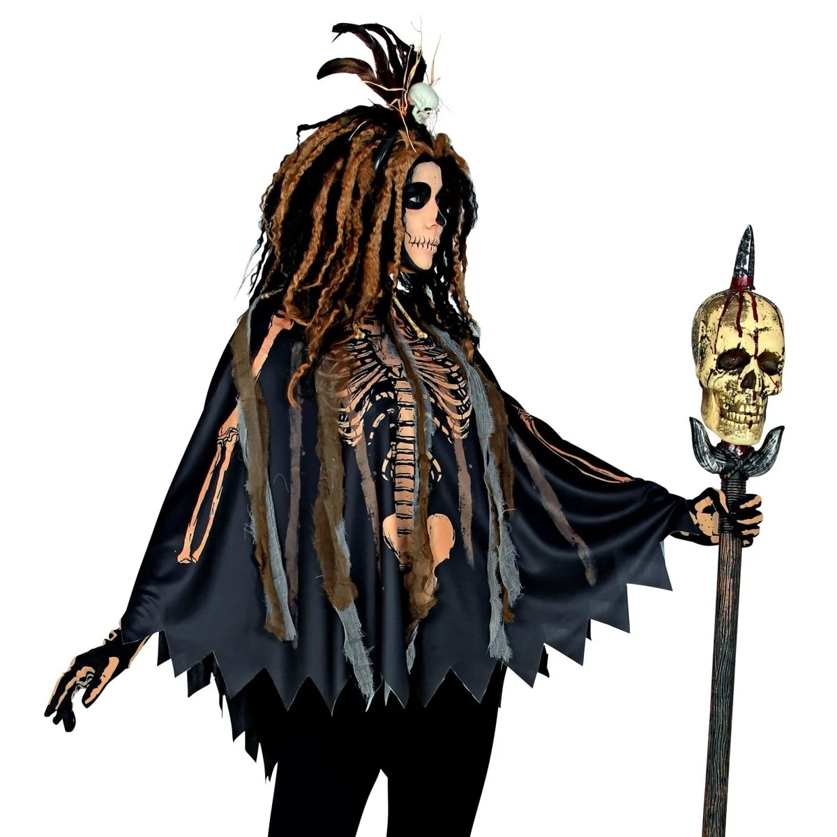 Halloween Poncho Voodoo - Image 2