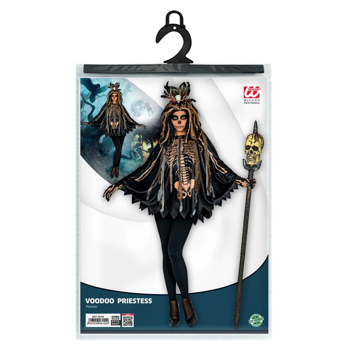 Halloween Poncho Voodoo - Image 5