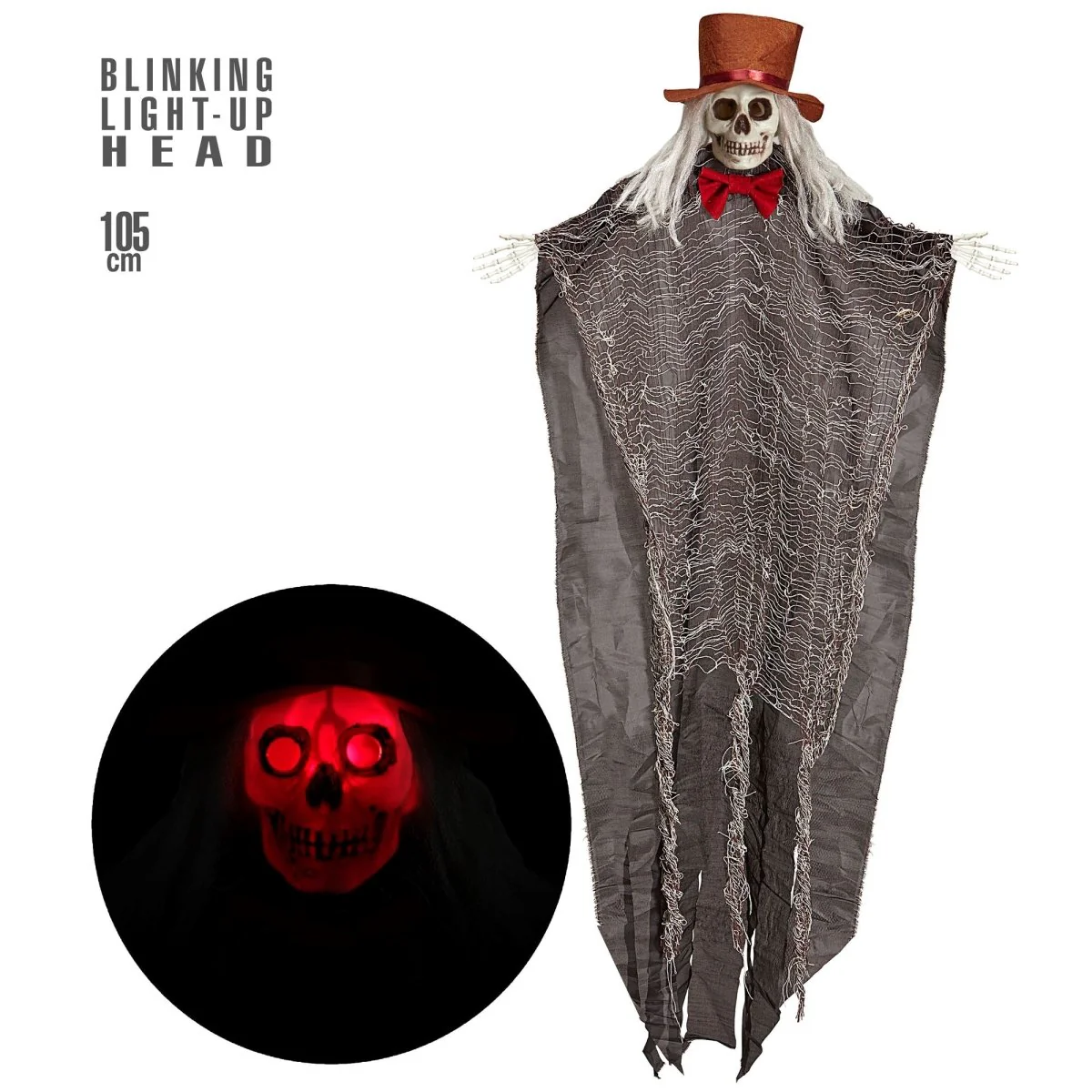 Halloween Pop Bruidegom Met Licht 1,05m - Image 2