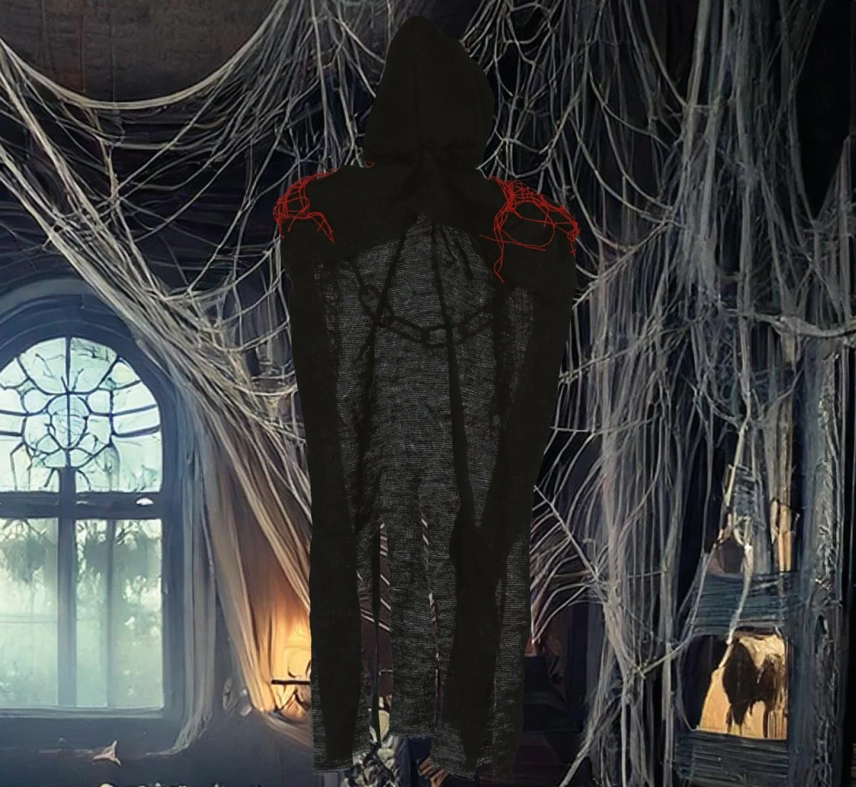 Halloween Pop Geest Met Ketting 50cm - Image 6