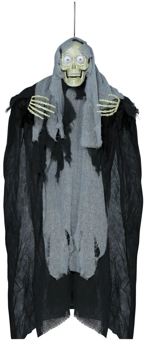 Halloween Pop Grijs Skelet 1,2m - Image 2