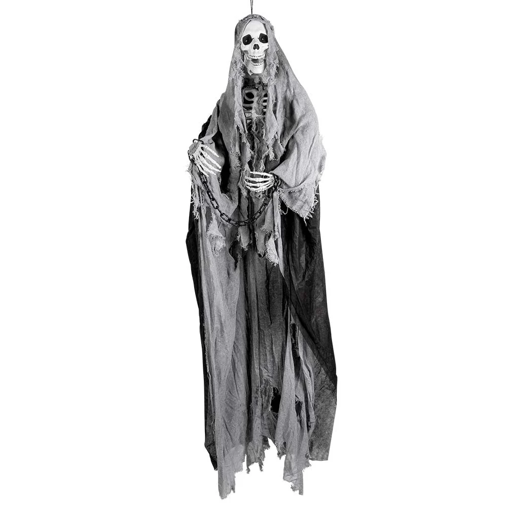 Halloween Pop Grijs Skelet 180cm - Image 2