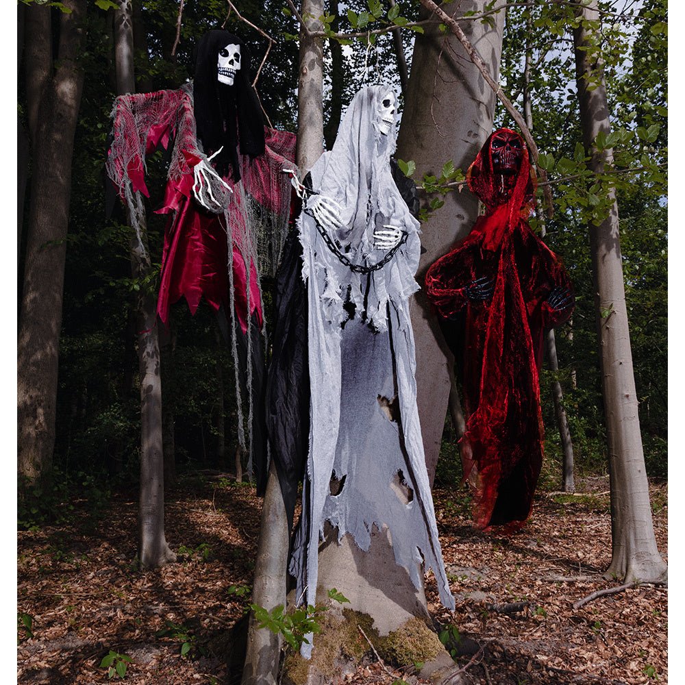 Halloween Pop Grijs Skelet 180cm - Image 3