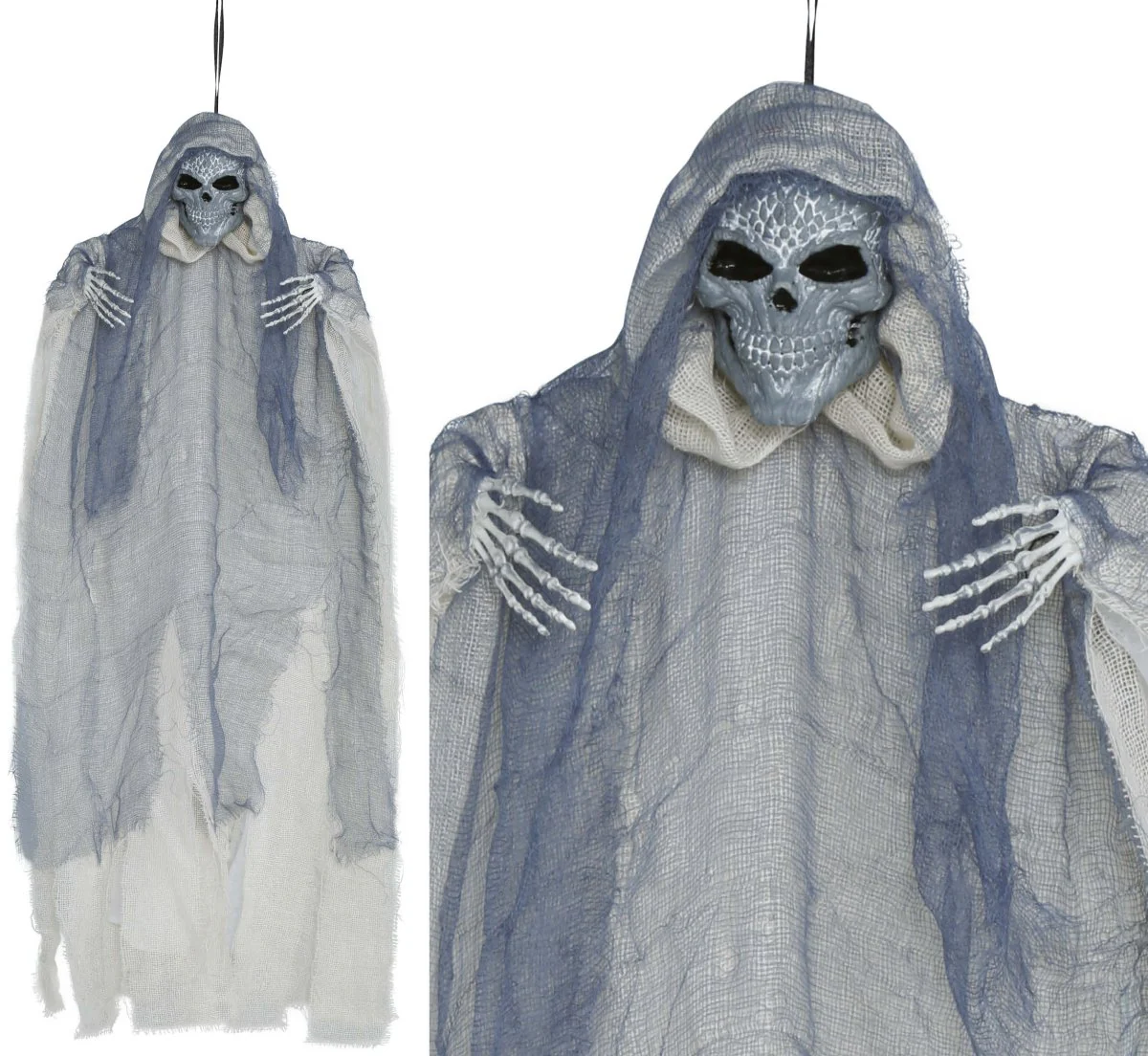 Halloween Pop Grijs Skelet Met Cape