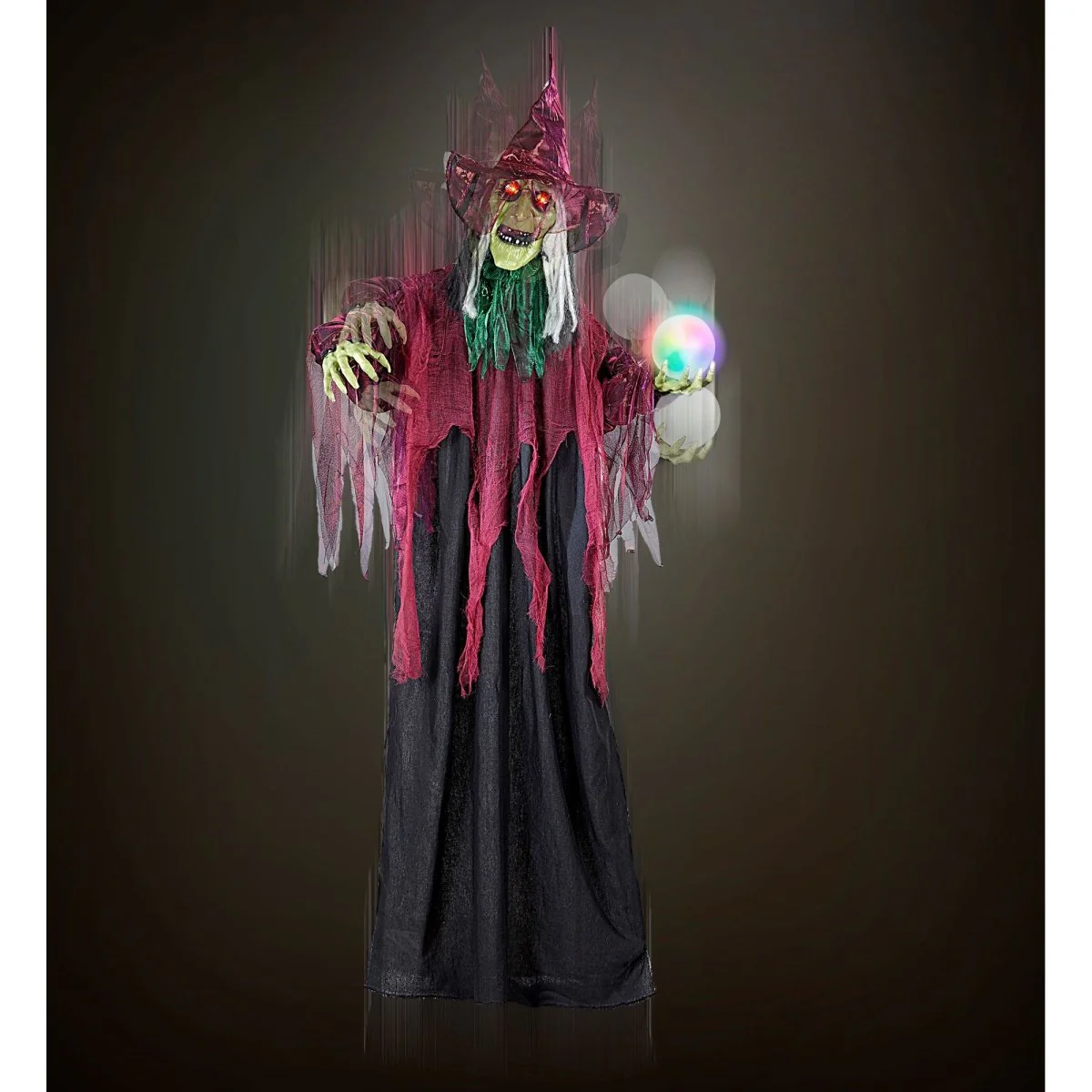 Halloween Pop Heks Met Licht 1,7m - Image 5