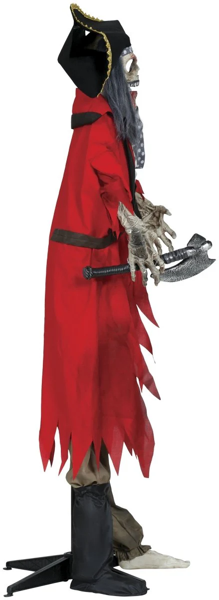 Halloween Pop Piraat Met Licht, Geluid En Beweging 1,9m - Image 4
