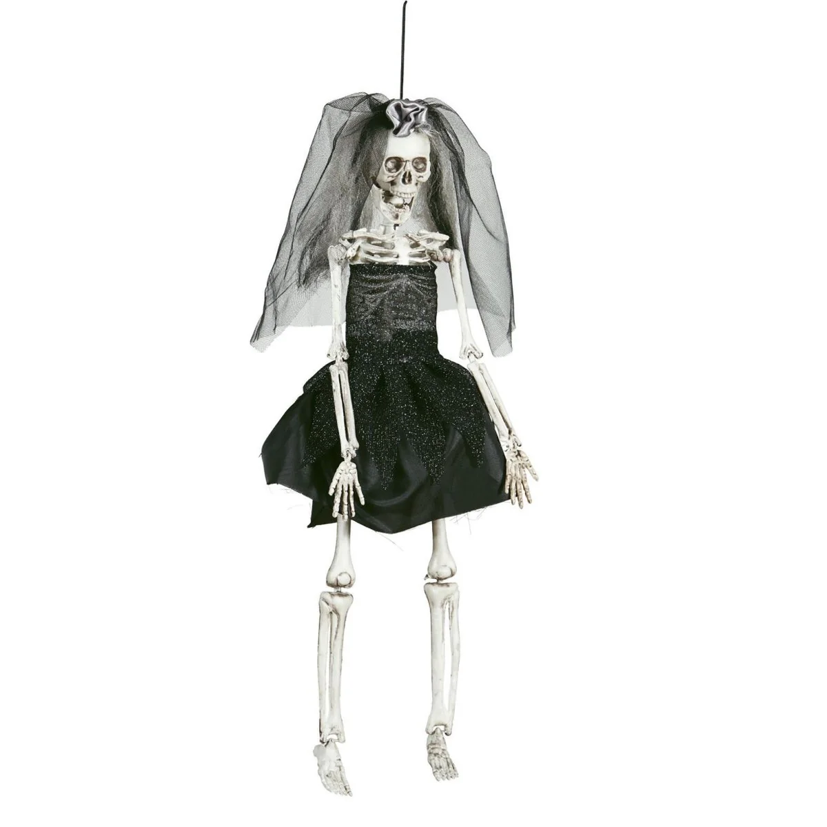 Halloween Pop Skelet Bruid 42cm