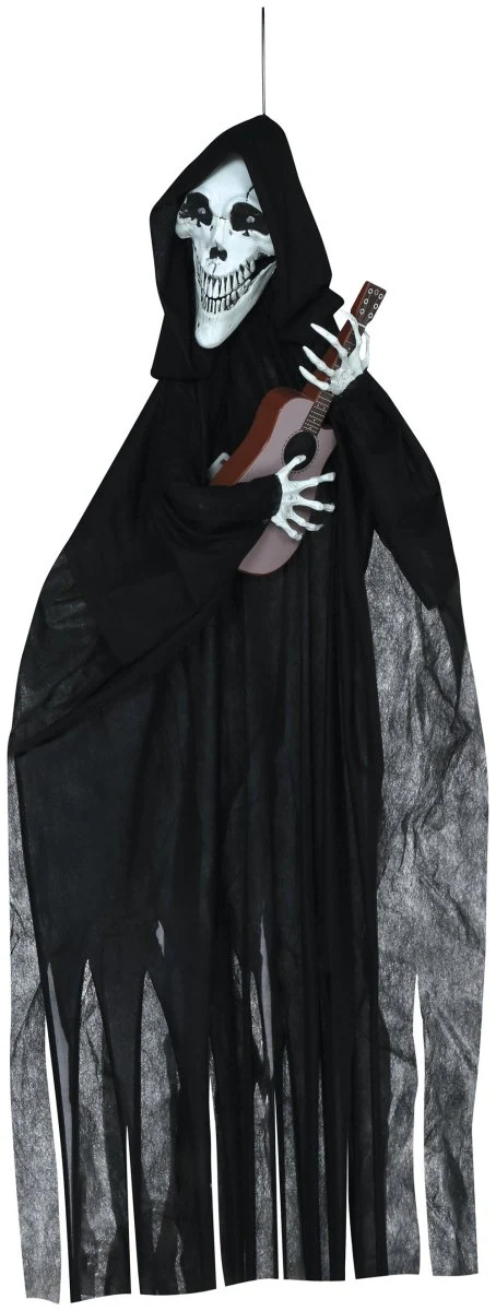 Halloween Pop Skelet Met Gitaar 1,2m - Image 3