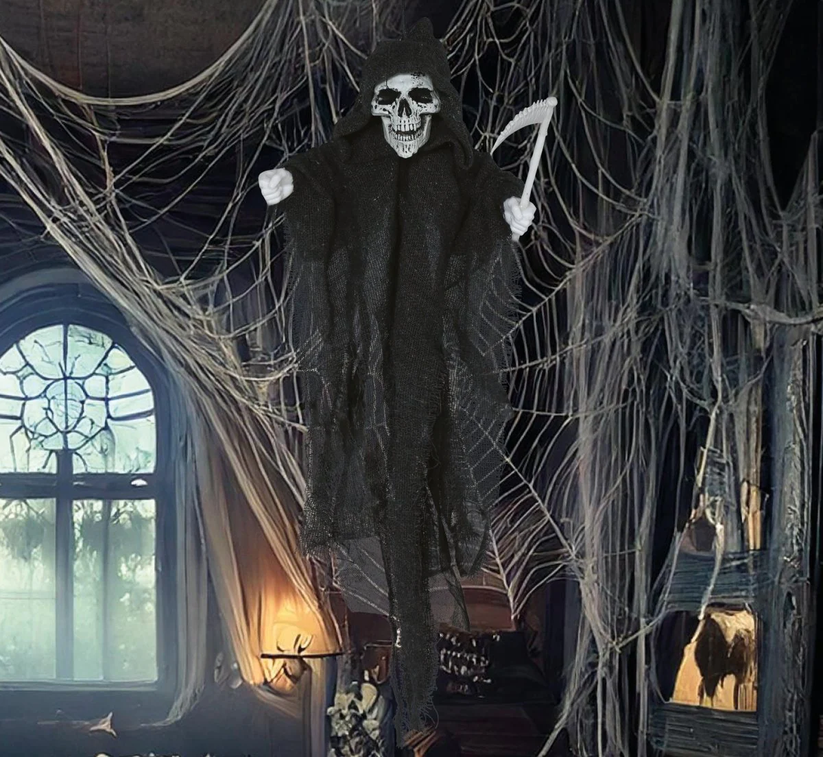 Halloween Pop Skelet Met Zeis - Image 6