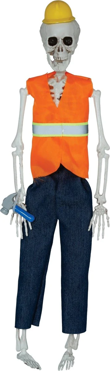 Halloween Pop Skelet Wegwerker 40cm - Image 2
