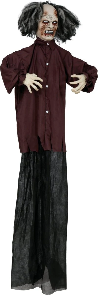 Halloween Pop Zombie Met Licht, Geluid En Beweging 1,8m - Image 3