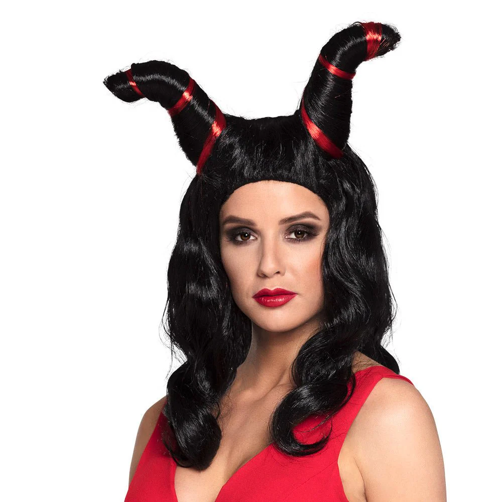 Halloween Pruik Demoon