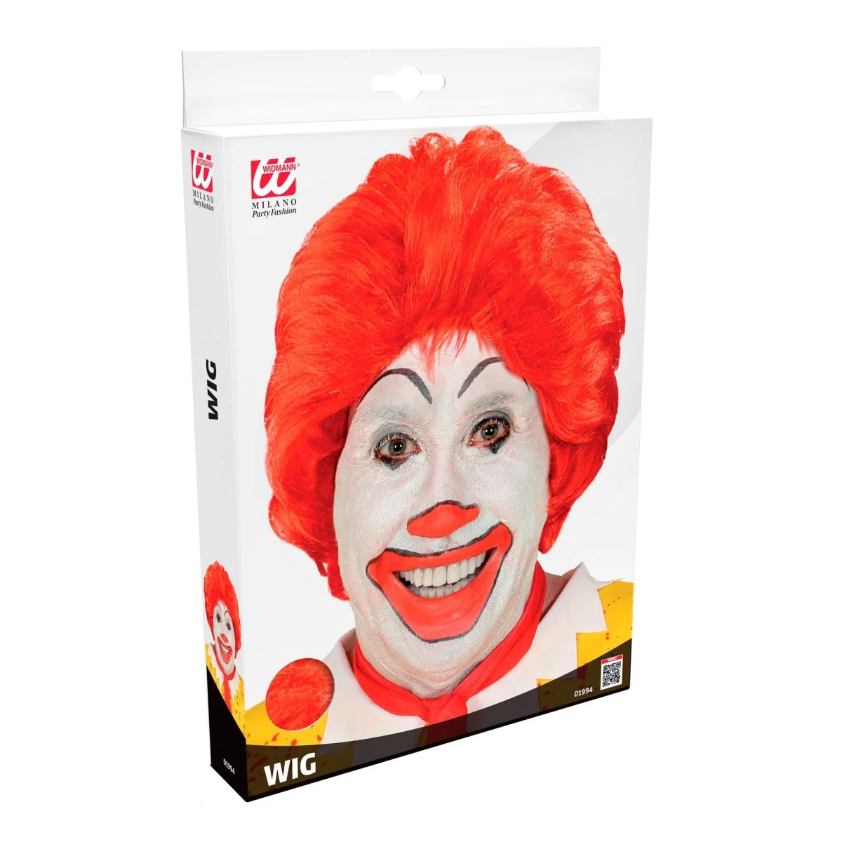 Halloween Pruik Rood Ronald - Image 3