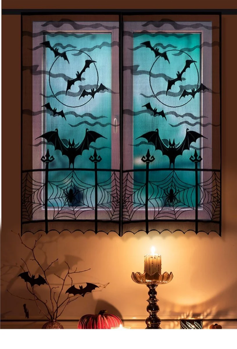 Halloween Raamsticker Heks 2,13m - Image 2