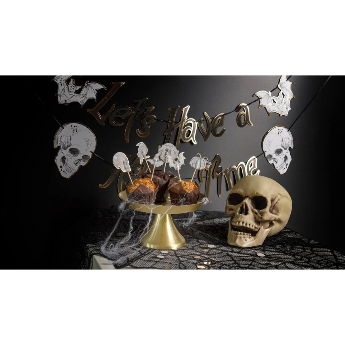 Halloween Schedel 19cm - Image 3
