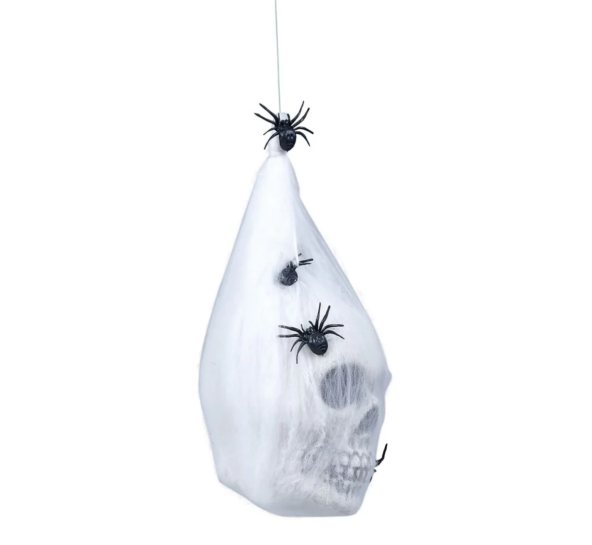 Halloween Schedel Spinnenweb Tas 25cm - Image 2